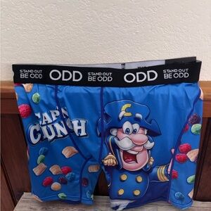 Odd Stand Out Men's Blue Boxer Briefs